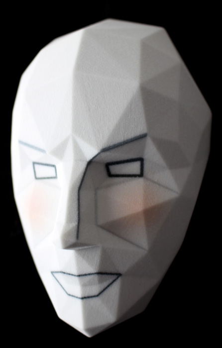 3D gedrucktes Chernoff-Gesicht, Variante 5